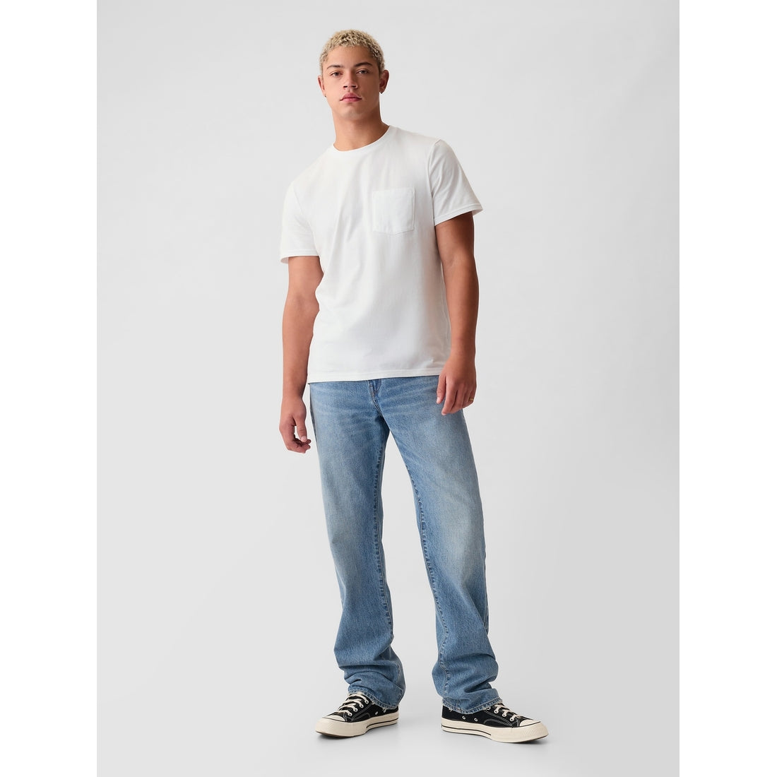 Adult Organic Cotton Pocket T-Shirt
