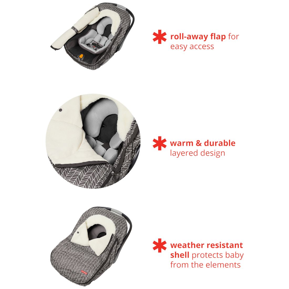 Skip Hop Stroll & Go Car Seat Cover
