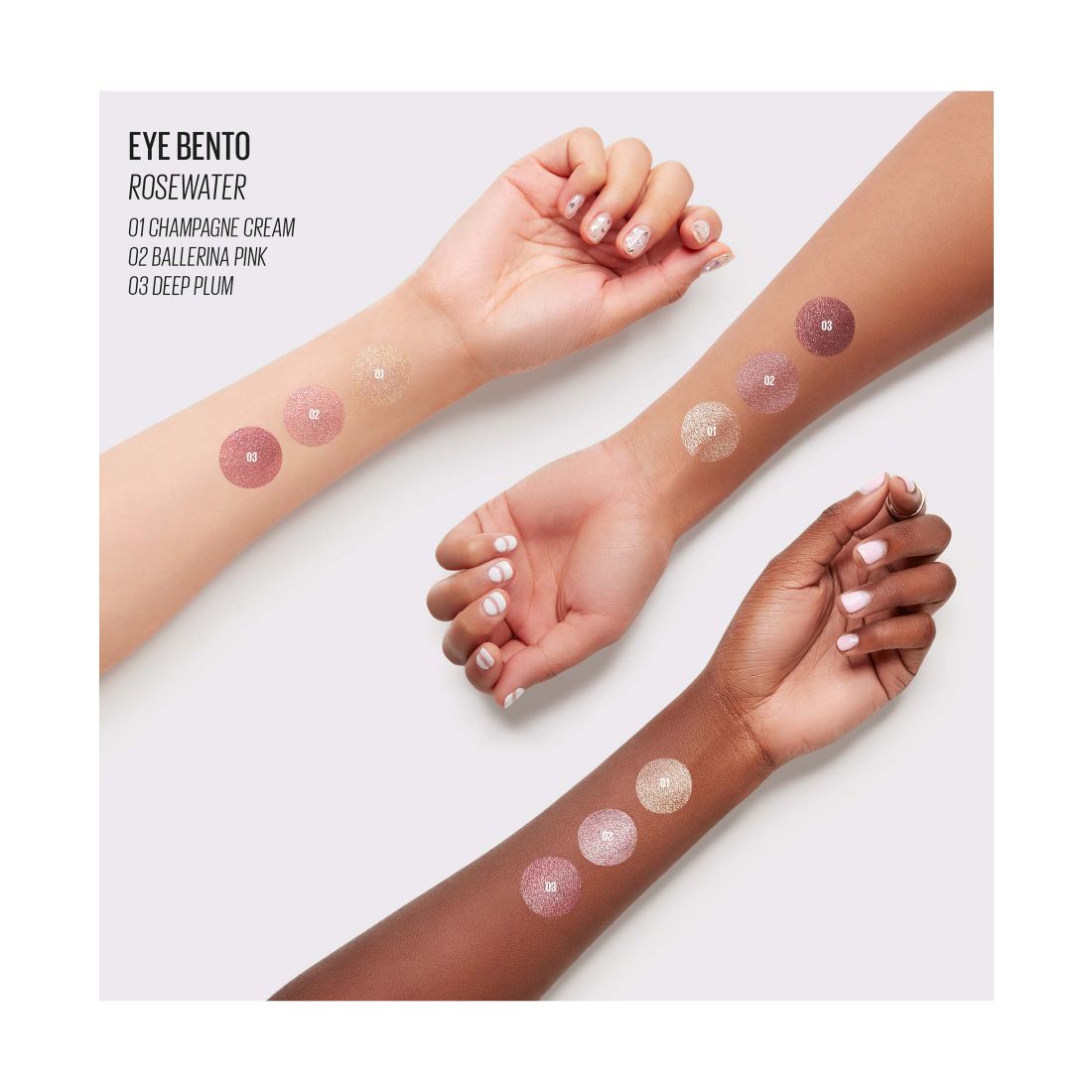 Kaja Eye Bento Bouncy Eyeshadow Trio