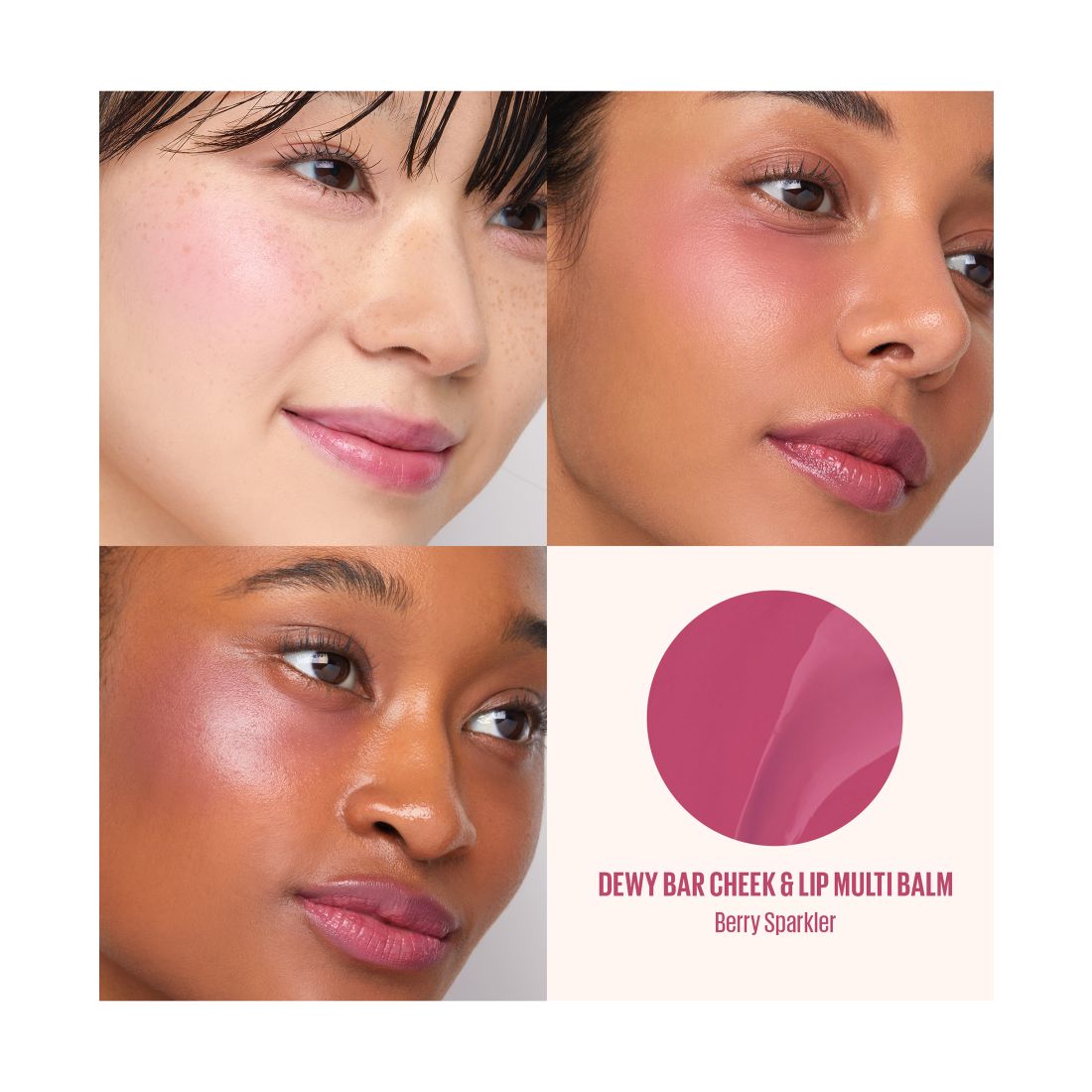 Kaja Dewy Bar Blush & Lip Balm