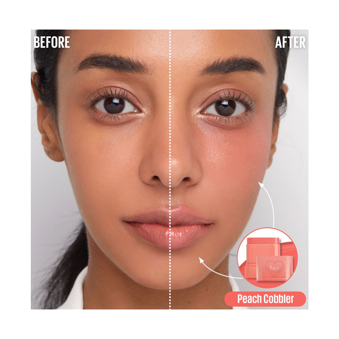 Kaja Dewy Bar Blush & Lip Balm