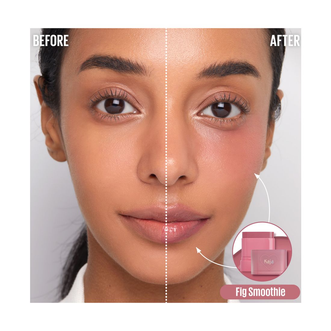 Kaja Dewy Bar Blush & Lip Balm
