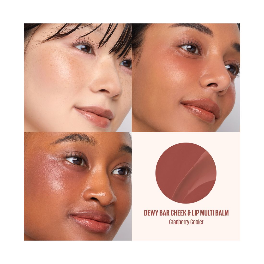 Kaja Dewy Bar Blush & Lip Balm