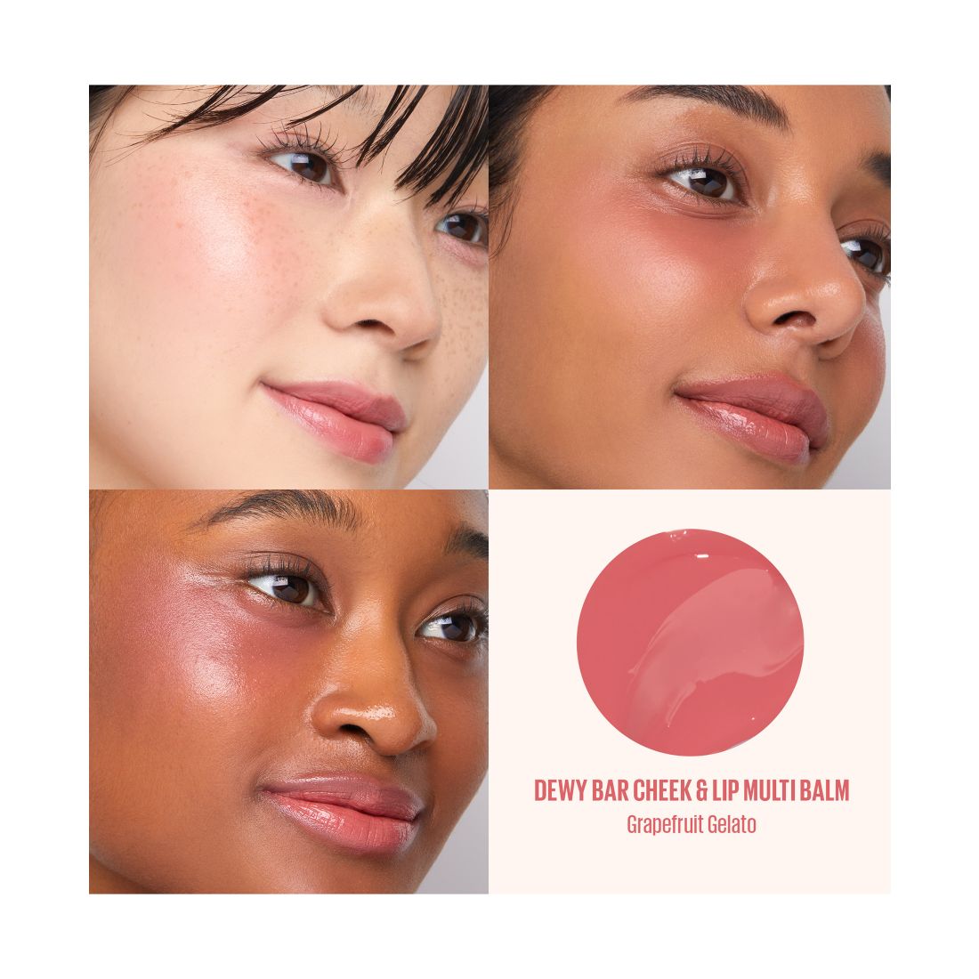 Kaja Dewy Bar Blush & Lip Balm