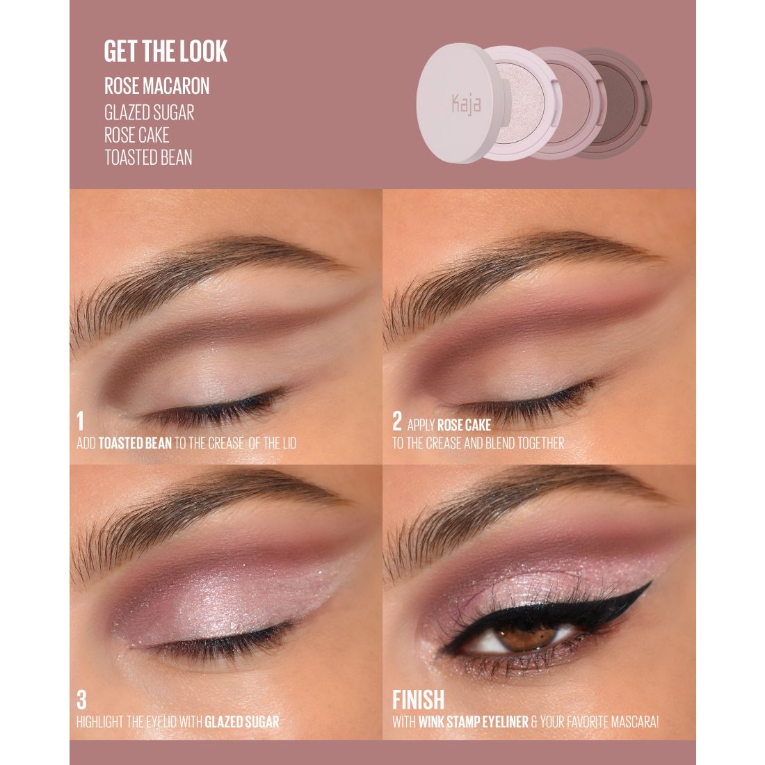 Kaja Eye Bento Bouncy Eyeshadow Trio
