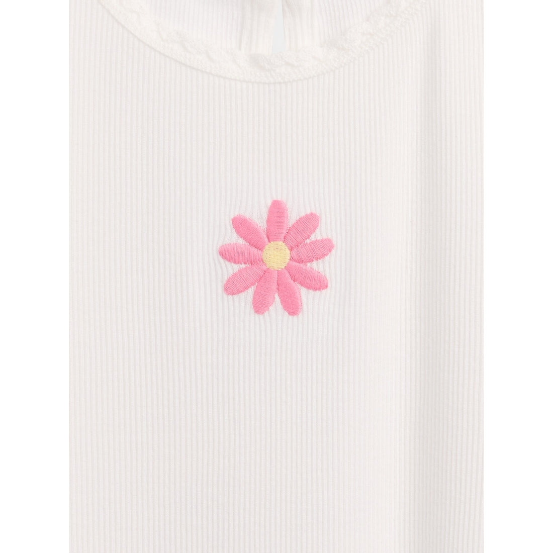 Toddler & Embroidered Rib T-Shirt