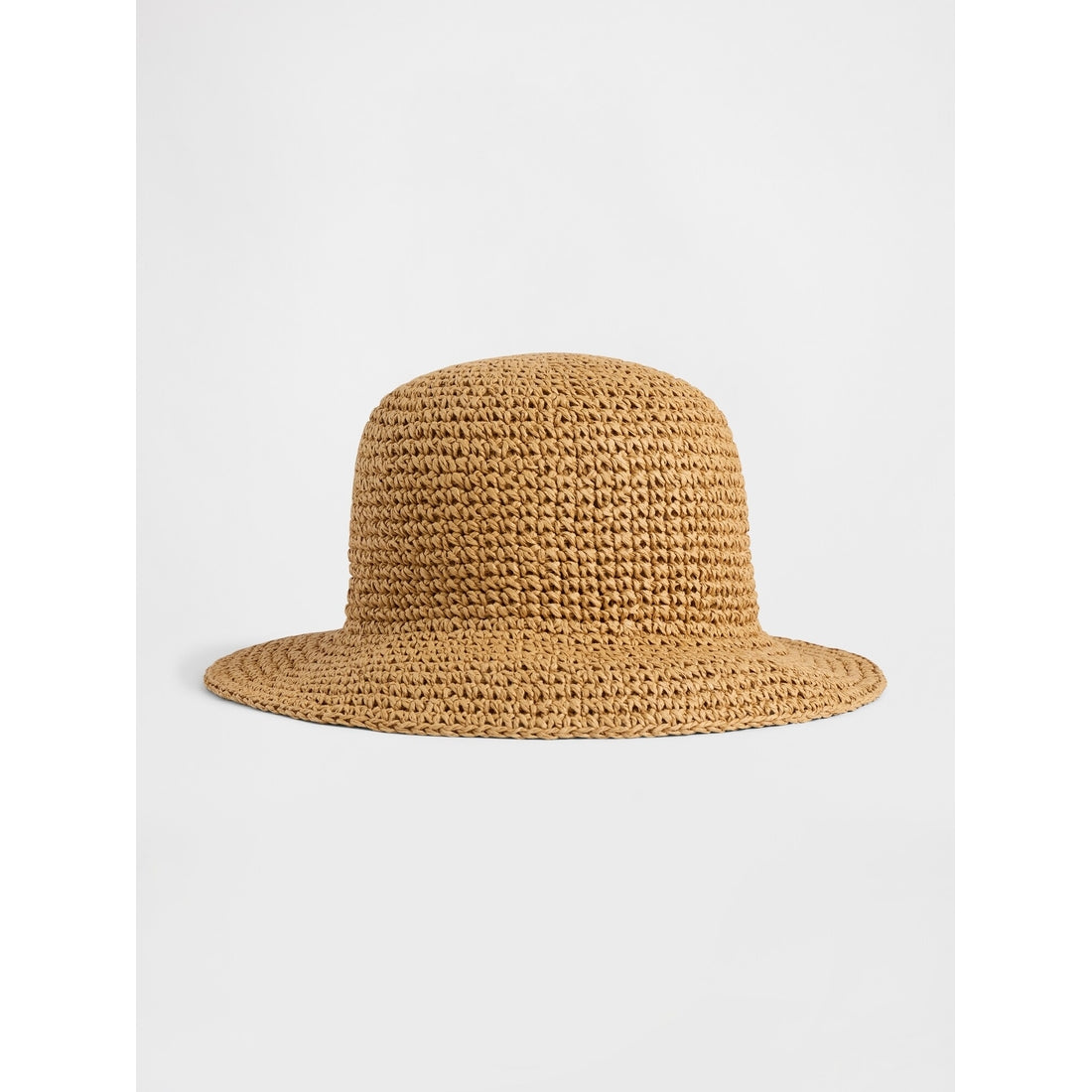 Girls' Straw Bucket Hat