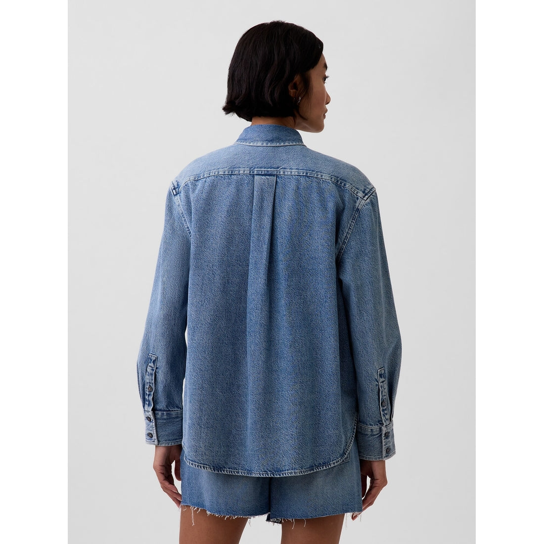 Women's Ultrasoft Denim Oversized Shirt