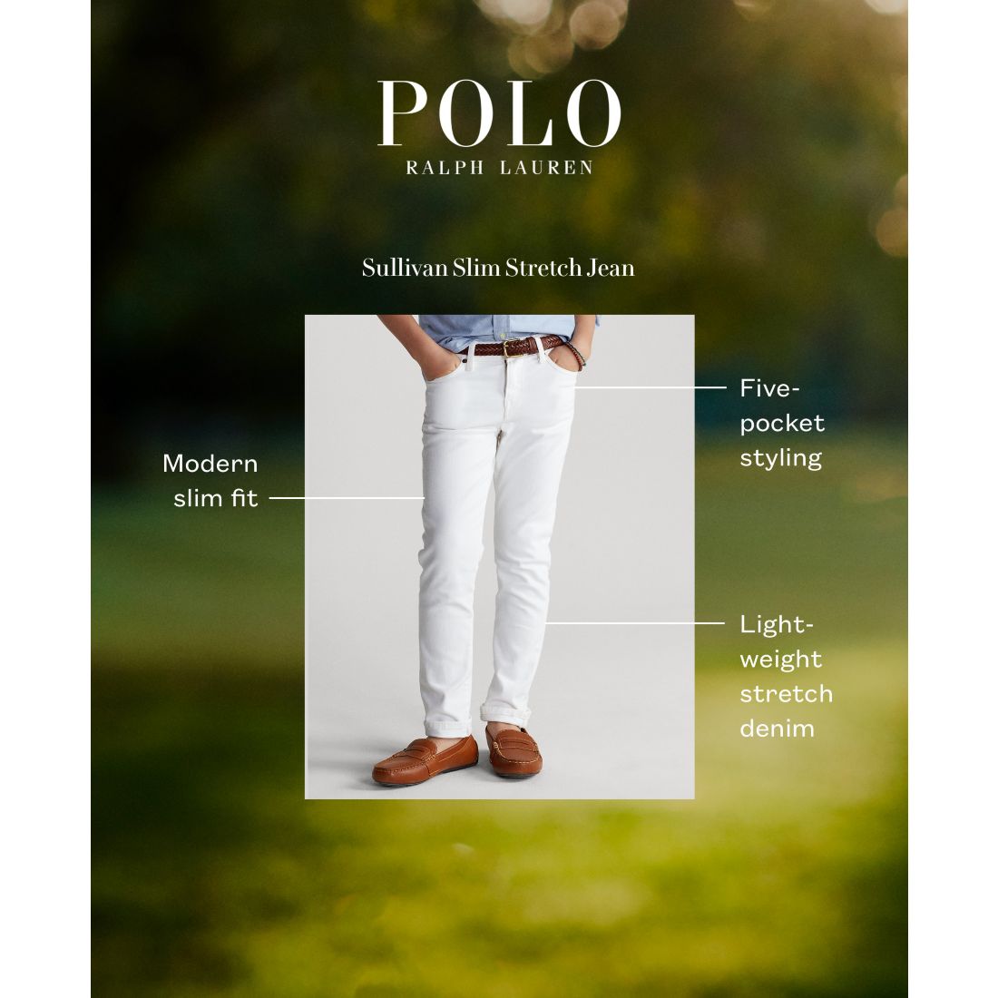 Polo Ralph Lauren Big Boys Sullivan Slim Stretch Jeans