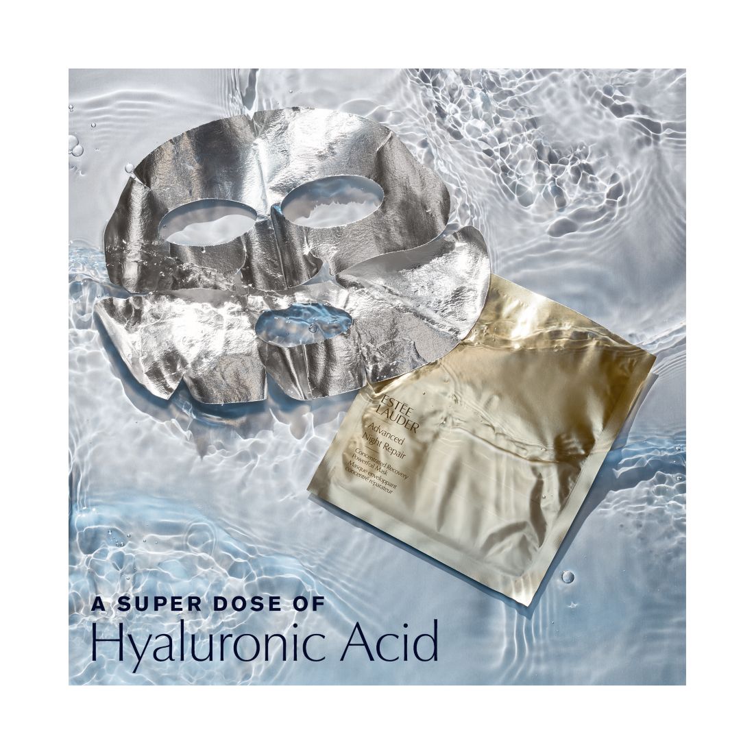 Estee Lauder Advanced Night Repair Concentrated Treatment Face Mask with Hyaluronic Acid, 4-Pack