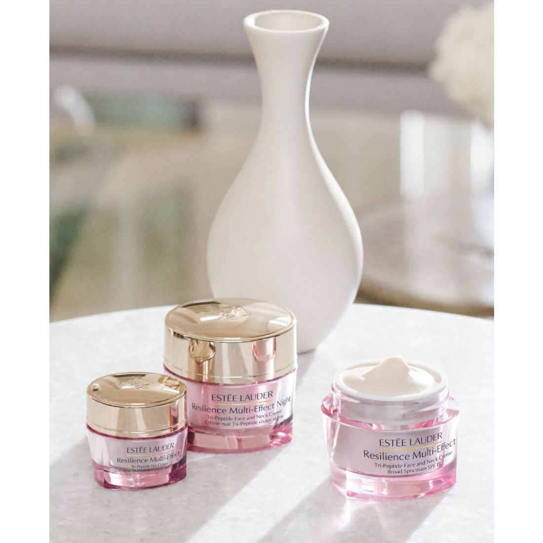 Estee Lauder Resilience Multi-Effect Night Tri-Peptide Face and Neck Moisturizer Cream, 1.7 oz.