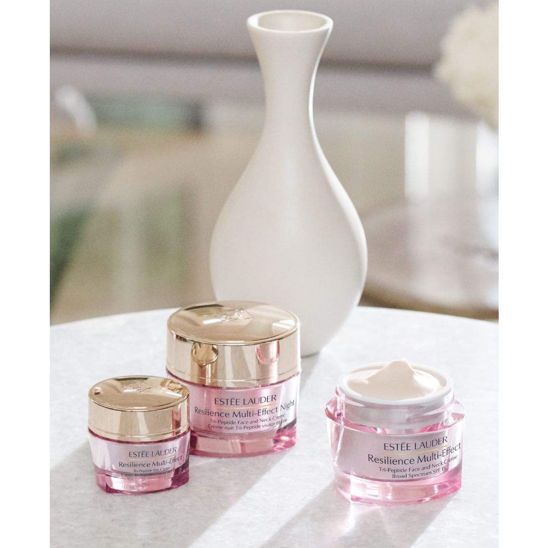 Resilience Multi-Effect Tri-Peptide Face & Neck Cream Moisturizer Spf 15 for Normal/Combination Skin 2.5 oz.