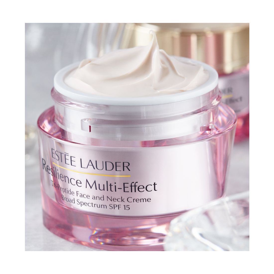 Resilience Multi-Effect Tri-Peptide Face & Neck Cream Moisturizer Spf 15 for Normal/Combination Skin 2.5 oz.