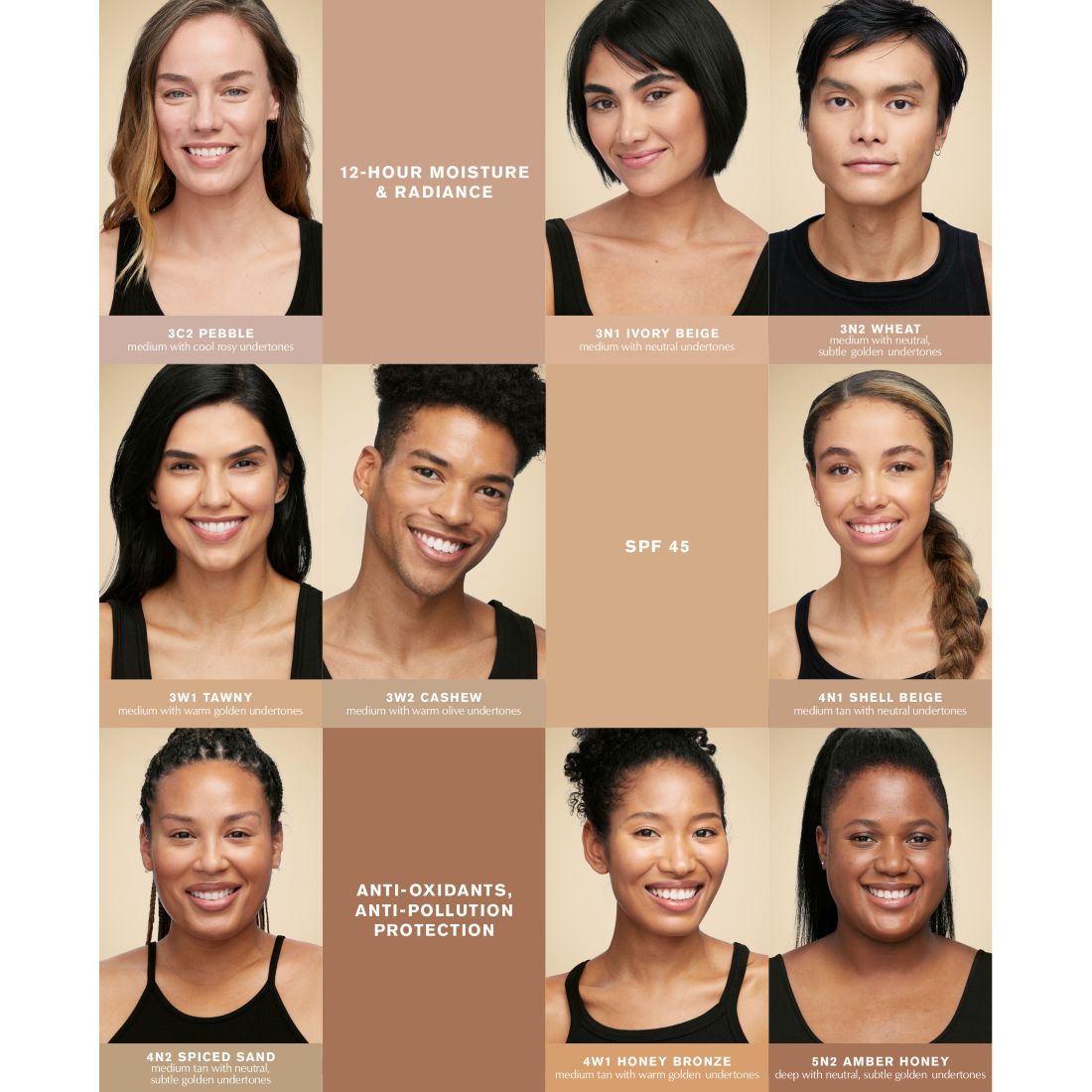 Estee Lauder Futurist Hydra Rescue Moisturizing Foundation Spf 45, 1.2 oz.