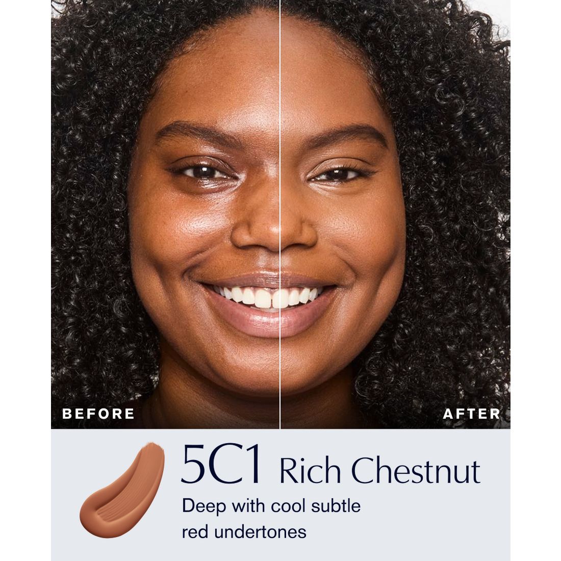Estee Lauder Double Wear Stay-In-Place Foundation - 5N2 Amber Honey, Deep with neutral subtl