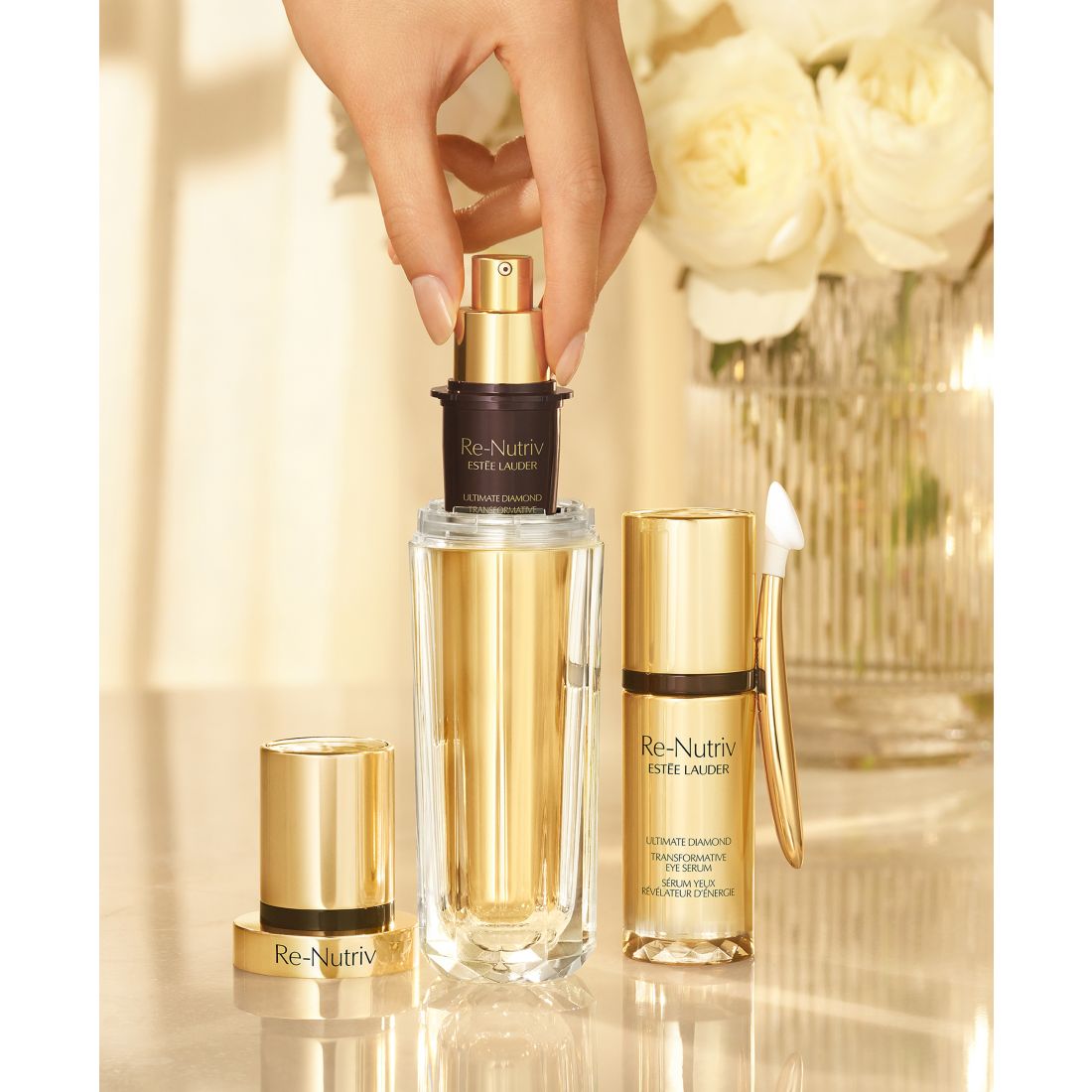 Estee Lauder Re-Nutriv Ultimate Diamond Transformative Eye Serum, 0.5 oz.