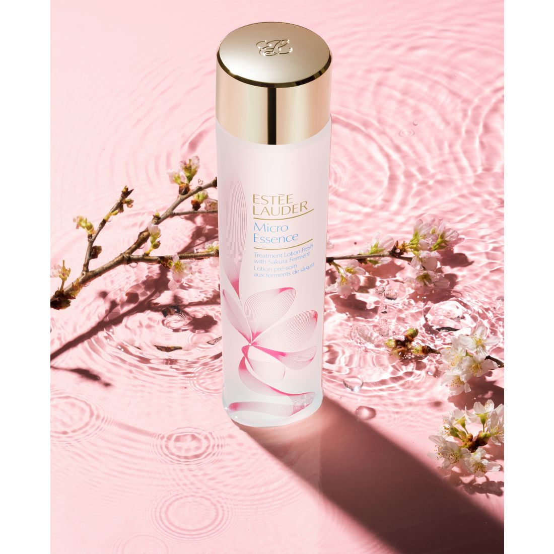 Micro Essence Treatment Lotion Toner Fresh with Sakura Ferment, 3.4 oz