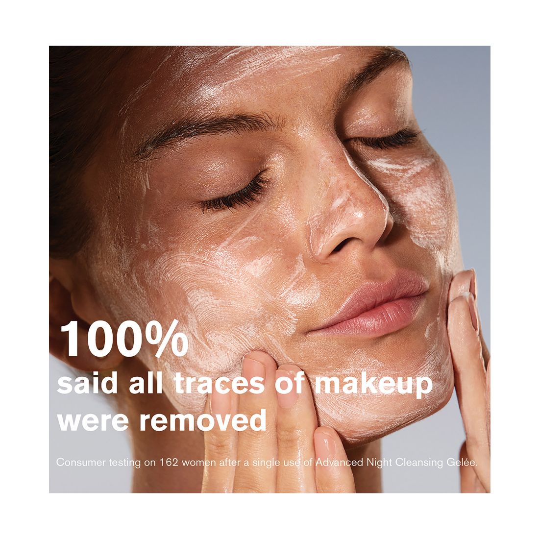 Advanced Night Cleansing Gelee Foaming Face Wash with 15 Amino Acids, 3.4 oz.