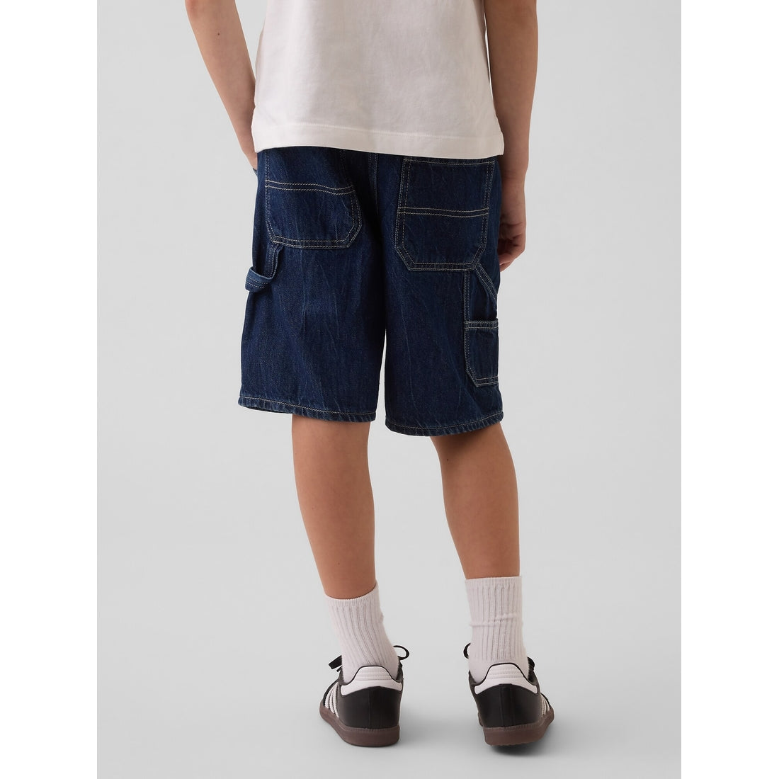 Boys' '90S Loose Easy Denim Carpenter Shorts
