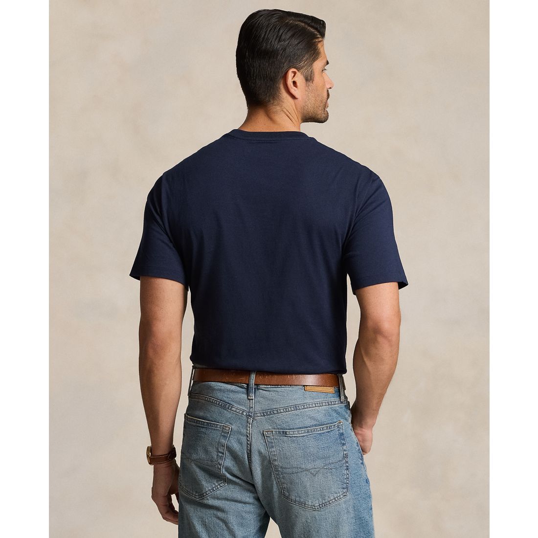 Polo Ralph Lauren Men's Big & Tall Crew-Neck Pocket T-Shirt