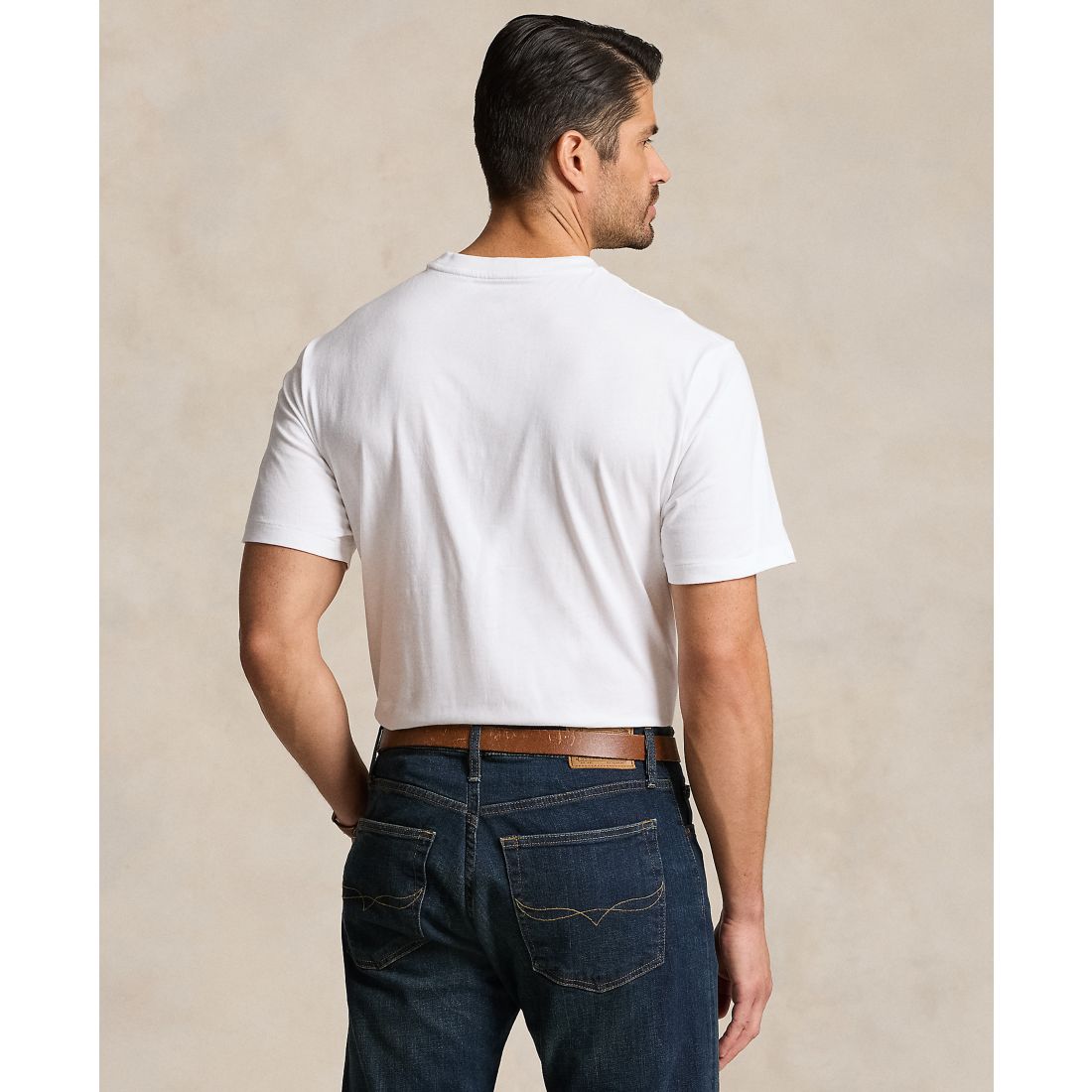 Polo Ralph Lauren Men's Big & Tall Crew-Neck Pocket T-Shirt