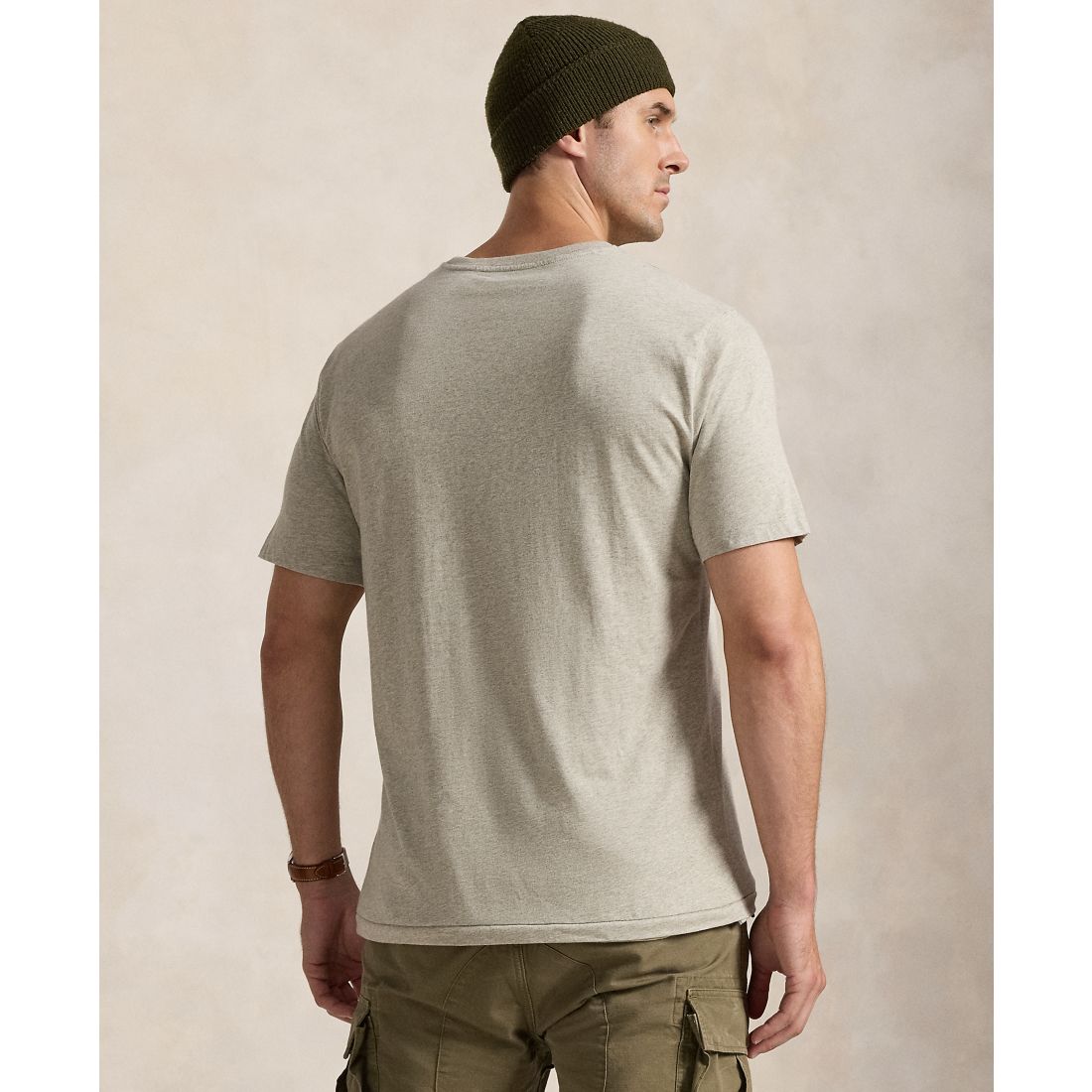 Polo Ralph Lauren Men's Big & Tall Crew-Neck Pocket T-Shirt