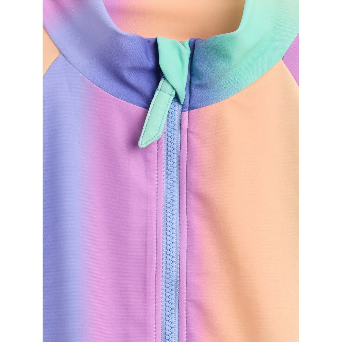 Girls' Rash Guard One-Piece Swimsuit