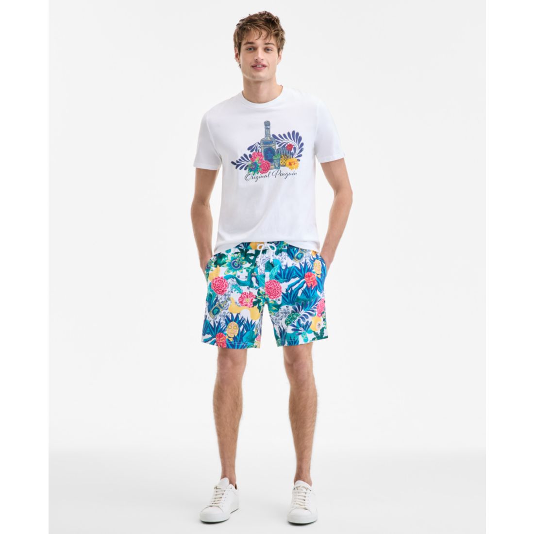 Original Penguin Men's Logo Graphic T-Shirt