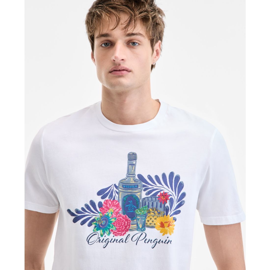 Original Penguin Men's Logo Graphic T-Shirt