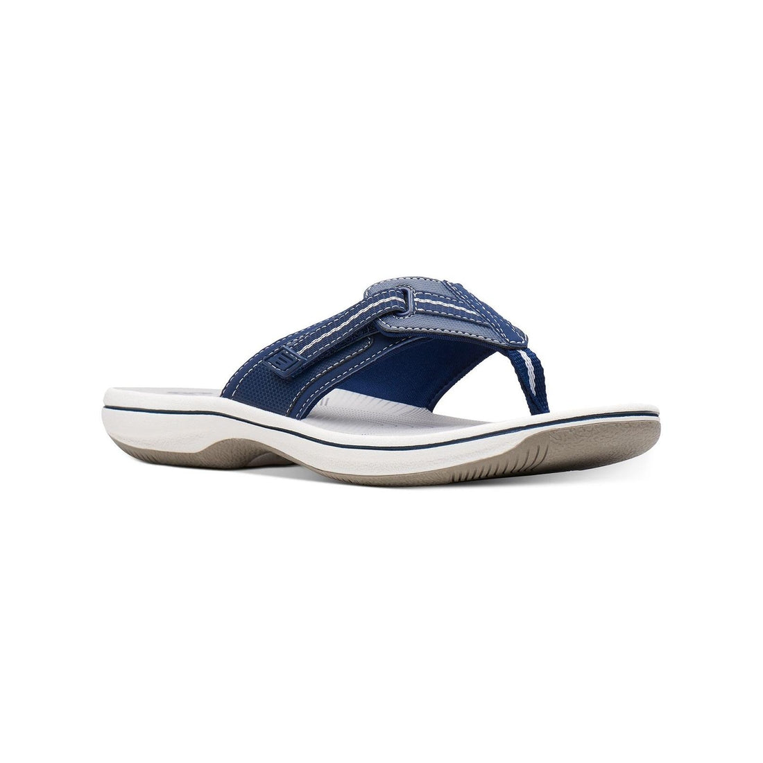 Brinkley Jazzh Womens Toe-Post Cushioned Footbed Flip-Flops