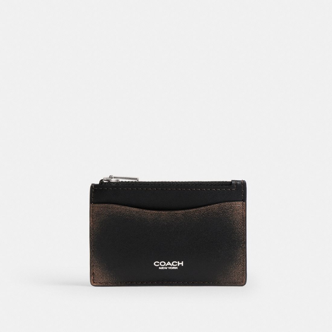 Coach Essential Card Holder Wallet In Loved Leather