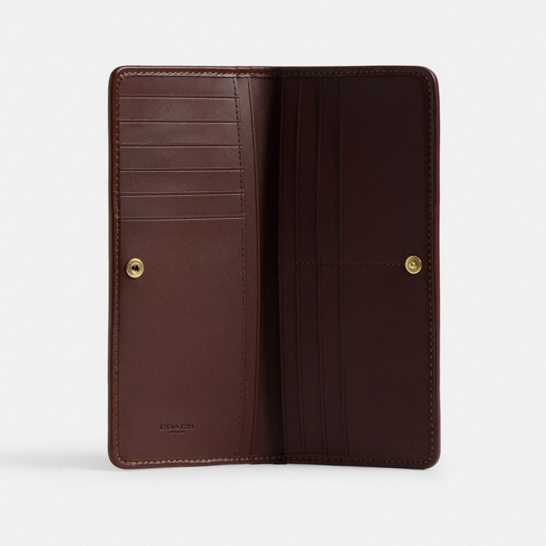Coach Essential Slim Wallet In Signature Jacquard