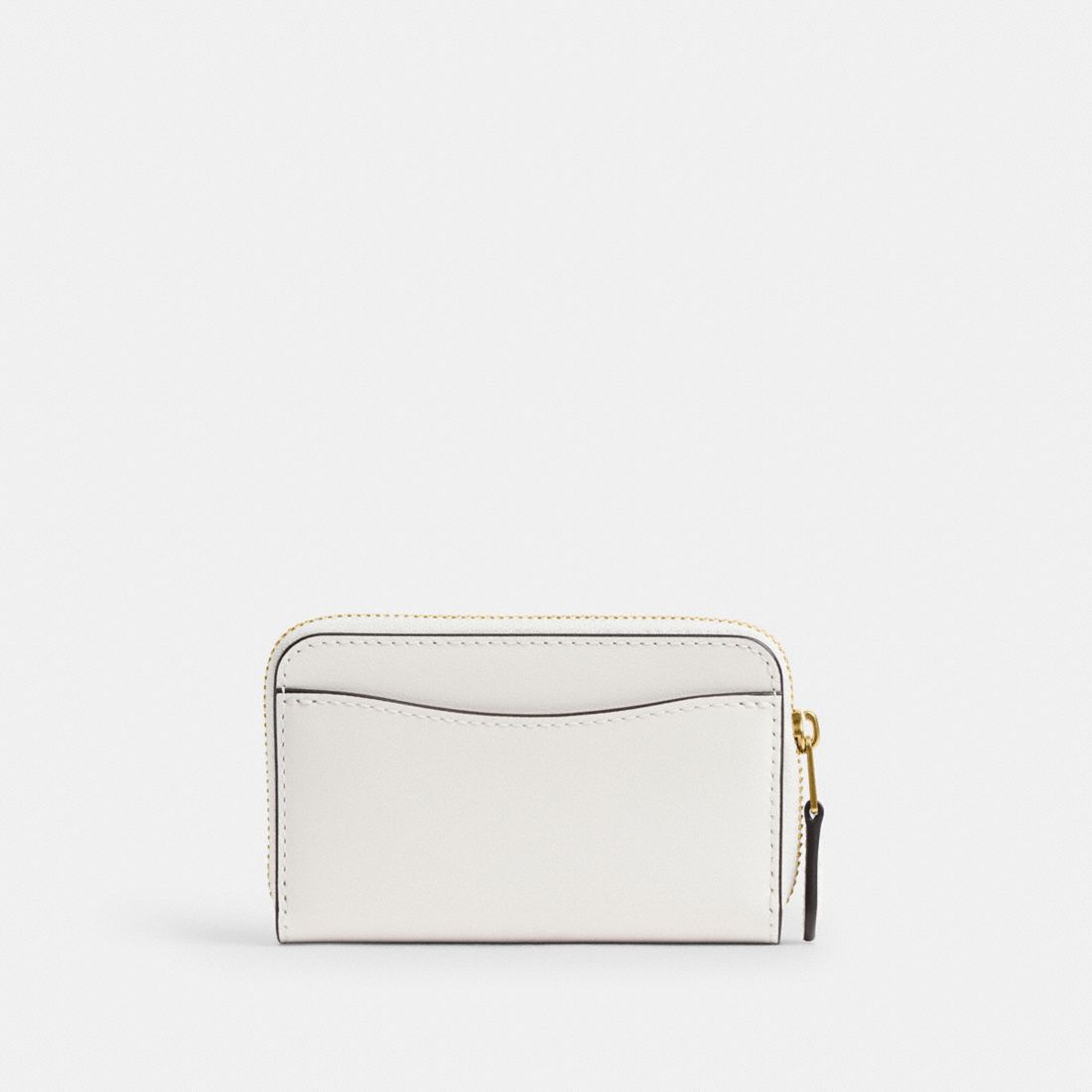 Coach Essential Small Zip Around Card Case With Sticker Print