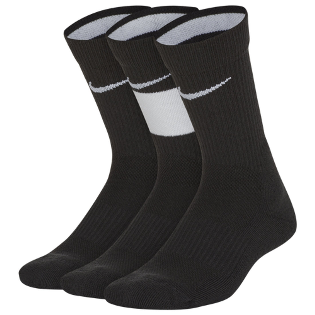 Boys Nike Nike 3 Pack Elite Crew Socks