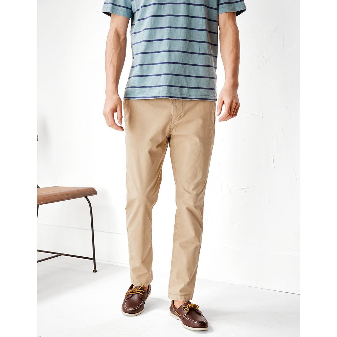 AE Flex Slim Lived-In Khaki Pant