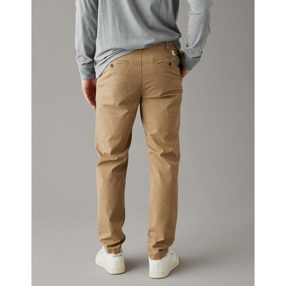 AE Flex Slim Straight Lived-In Khaki Pant