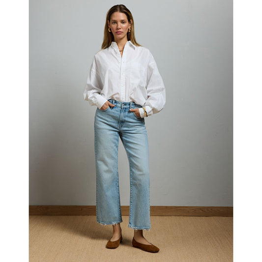 AE77 Premium Bootcut Crop Jean Unisex