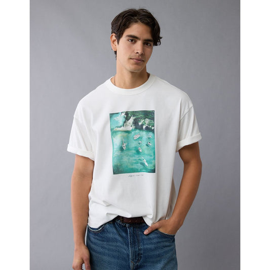 AE Boxy Destination Graphic T-Shirt