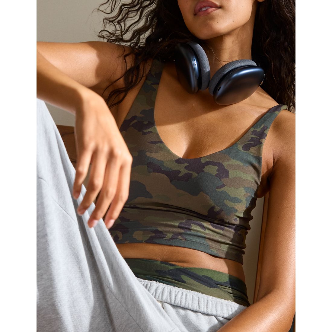 Real Me Low Key Longline Sports Bra