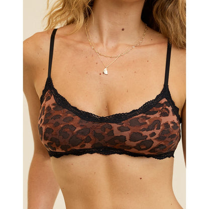 Superchill Modal Lace Trim Bralette