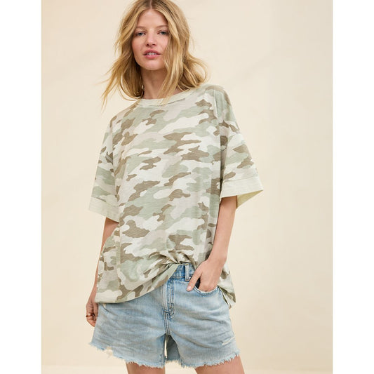 Crew Oversized Boyfriend T-Shirt