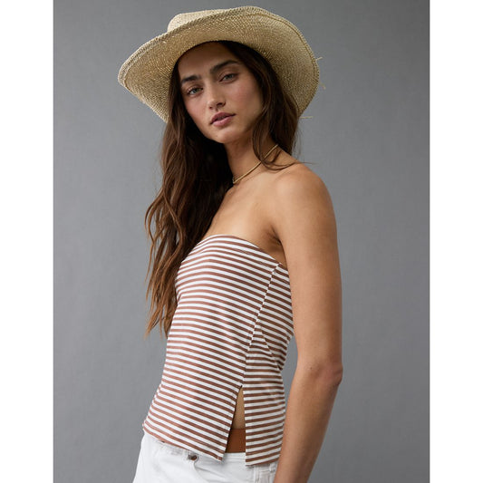 AE Main Squeeze Side Slit Tube Top