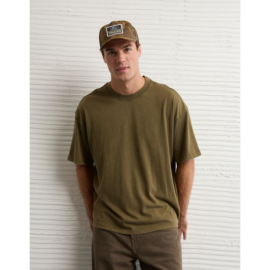 AE Boxy Sueded Jersey T-Shirt