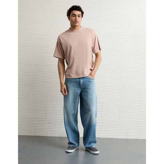 AE Boxy Sueded Jersey T-Shirt