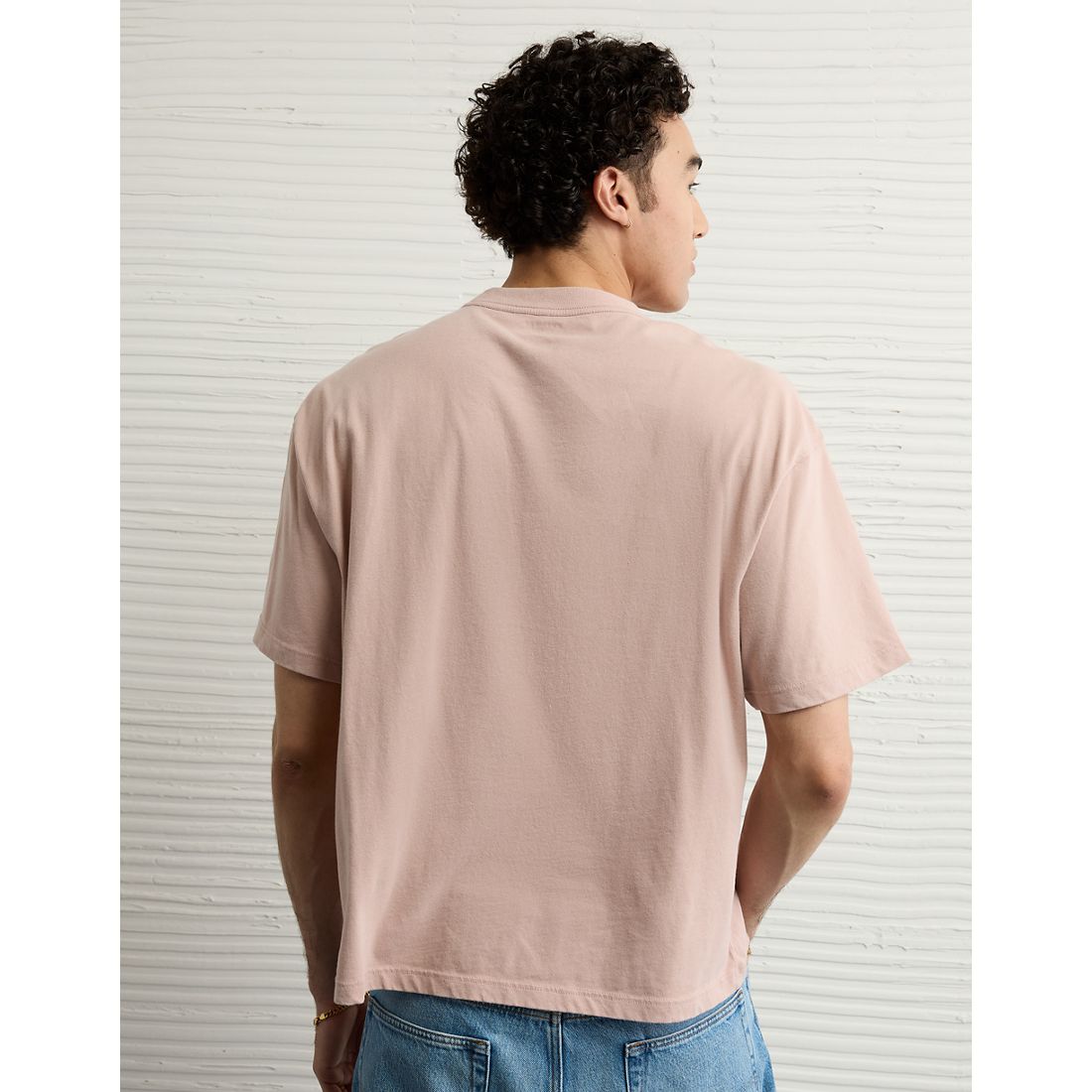 AE Boxy Sueded Jersey T-Shirt