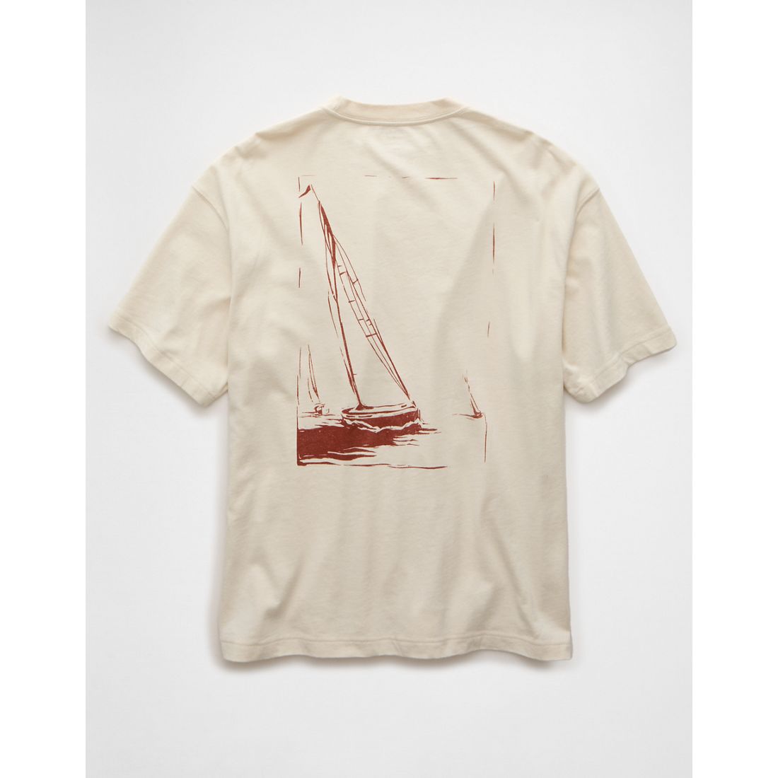 AE Boxy Nautical Graphic T-Shirt