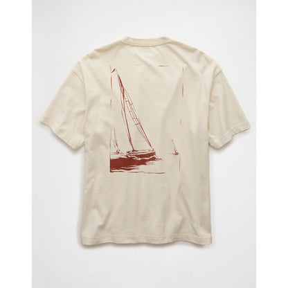 AE Boxy Nautical Graphic T-Shirt