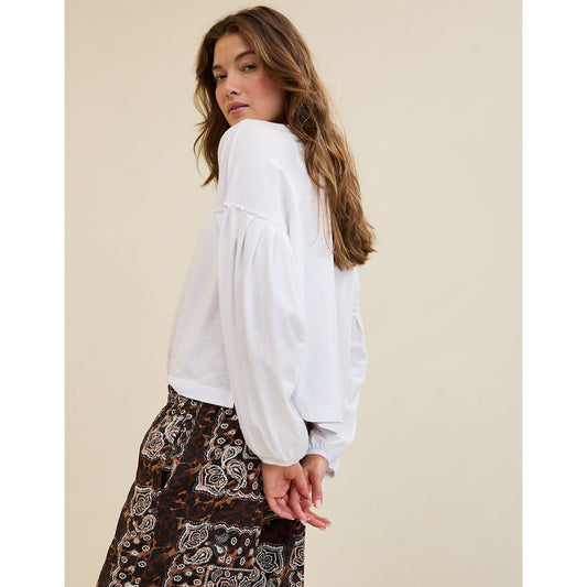 Slouchy Balloon Sleeve T-Shirt