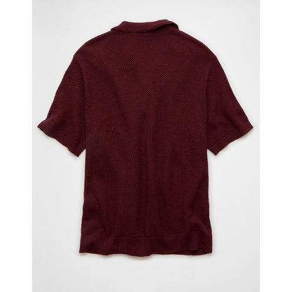 AE Pique Sweater Polo Shirt