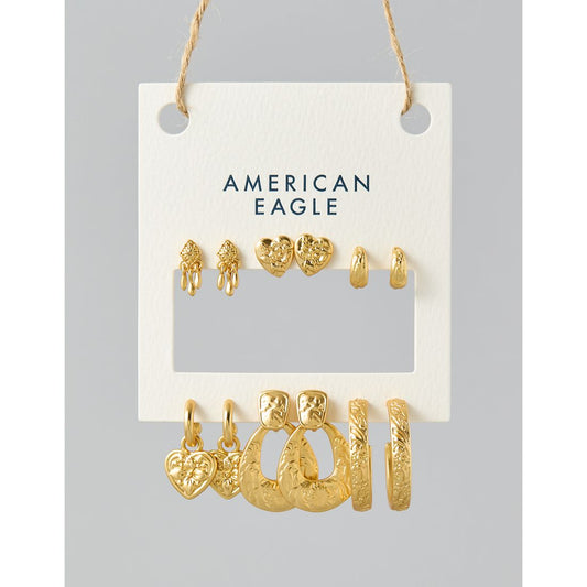 AE Etched Earrings 6-Pack